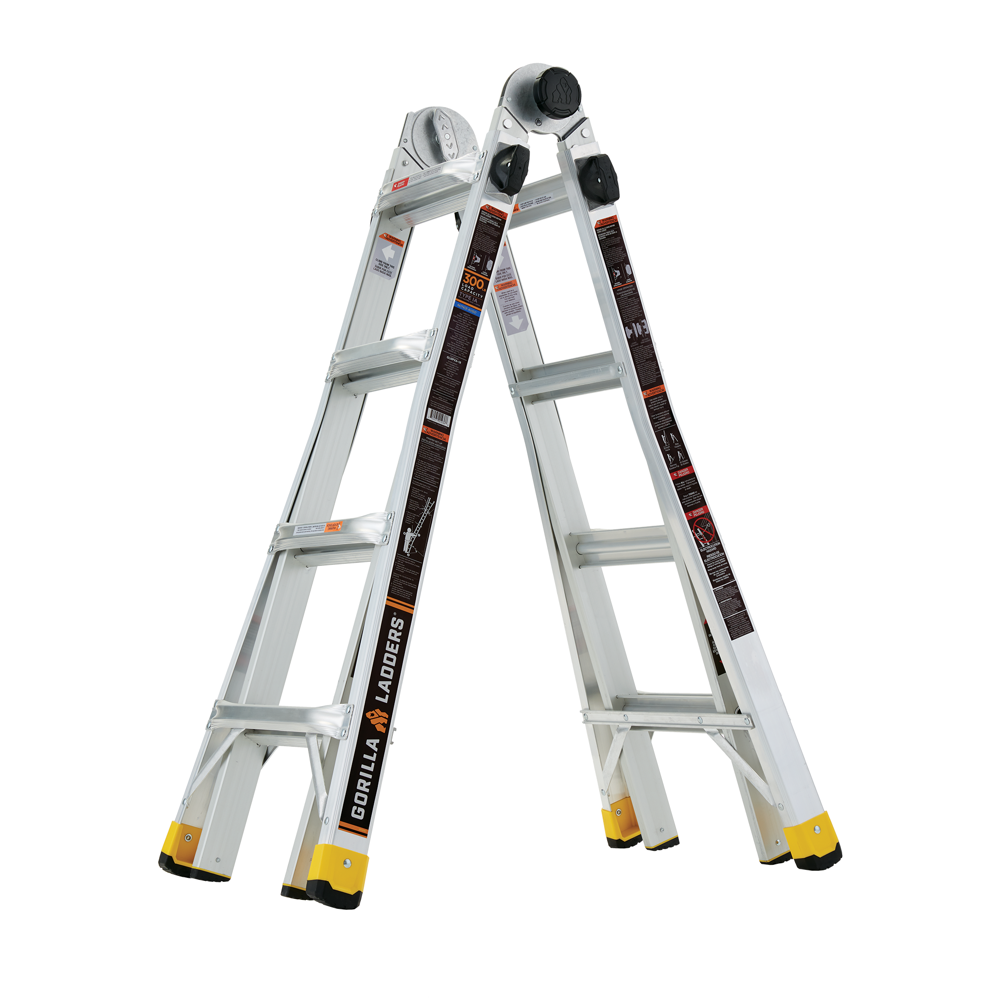 Ladders Ladder Aluminium Ladder Load Capacity up to 150kg Aluminium 
