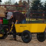 man attaching GCPT-8-C to a tractor